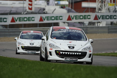 Anders Majgaard og David Falch opnåede to 1-2-sejre i Yokohama Cuppen på Ring Knutstrop